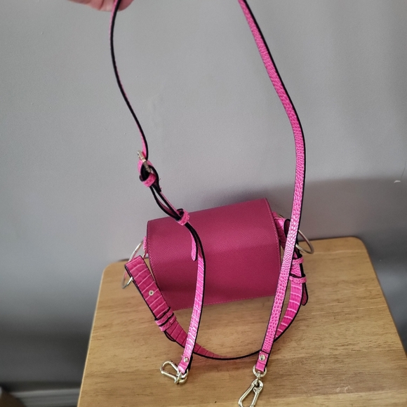 Steve Madden pink convertible cross body handbag - Picture 8 of 9